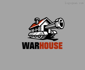 WarHouse游戏logo