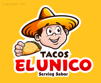 ElUnico快餐店logo