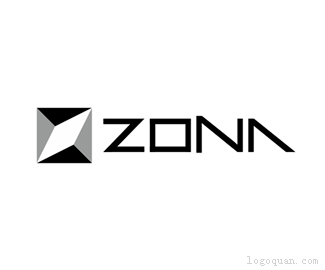 ZONA室内设计公司logo
